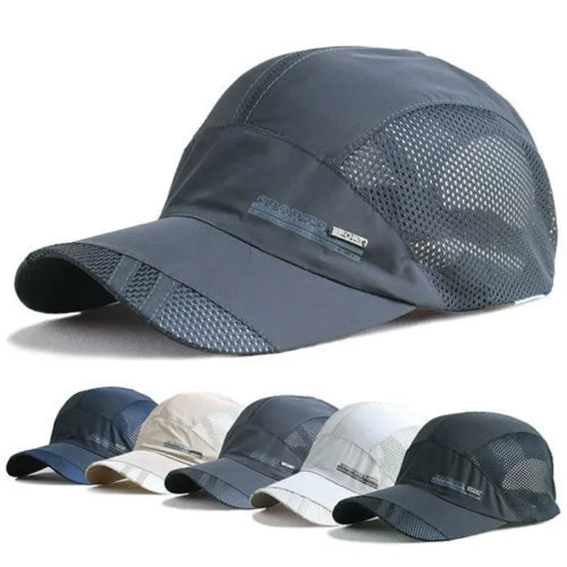 LaufWerk TrailCap – Atmungsaktive Mesh Cap für Running, Hiking & Alltag