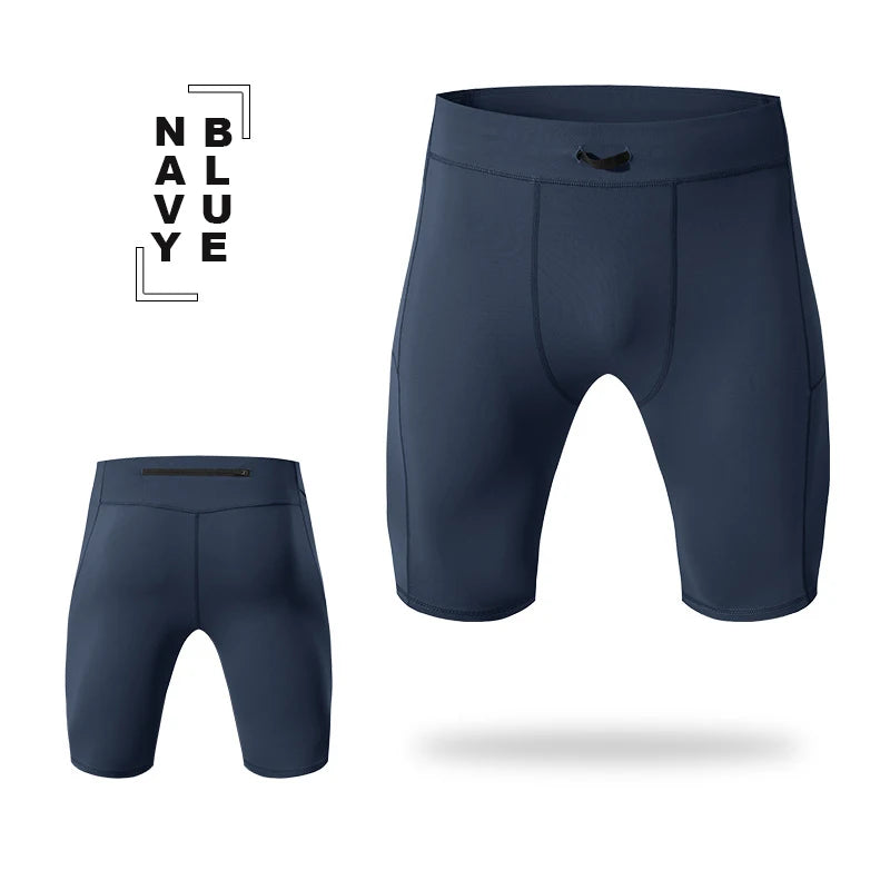 Herren Kompressions-Shorts – Schnelltrocknend, Elastisch & Figurformend | Gym & Running