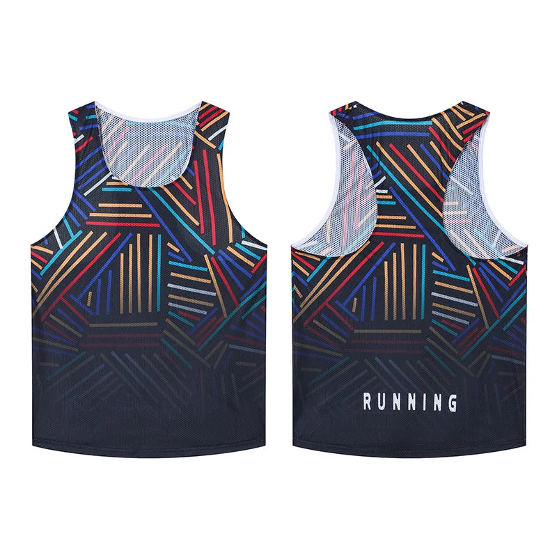 3D Print Marathon Tank Top – Unisex, Leicht & Atmungsaktiv