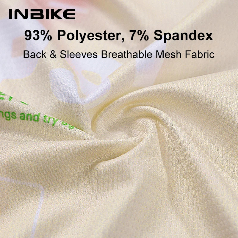 INBIKE Damen Radtrikot – Kurzarm, Feuchtigkeitsableitend, Quick-Dry, MTB & Rennrad (XS–XL EU)