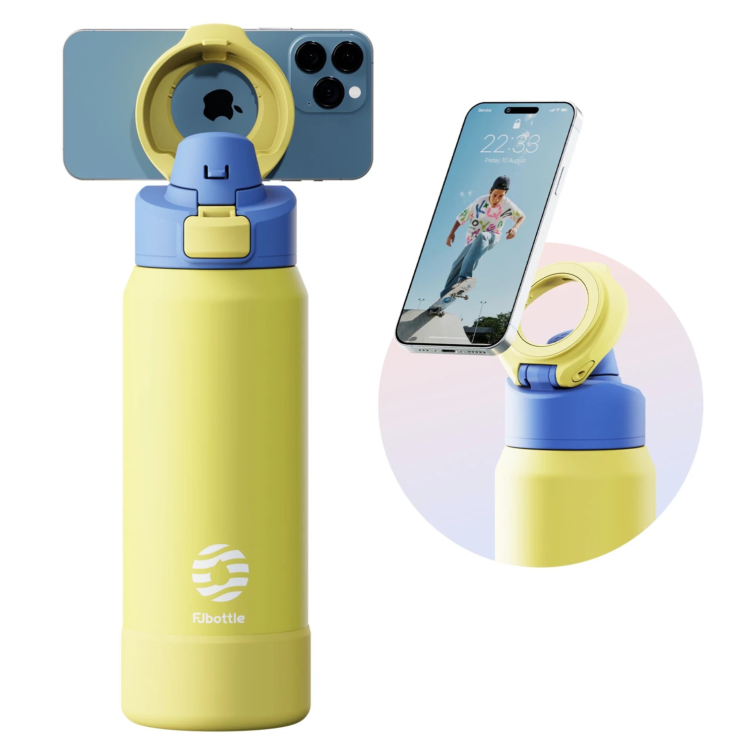 Edelstahl-Thermoflasche 1000ml – Vakuumisoliert, BPA-frei & Auslaufsicher | FEIJIAN