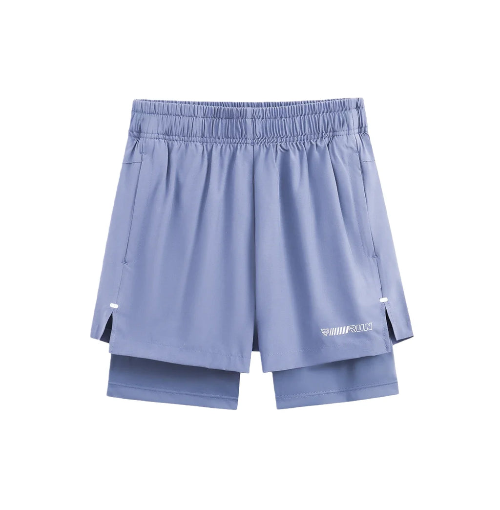 LaufWerk FemRun Shorts – 2-in-1 High Waist Laufshorts mit Tasche | Damen