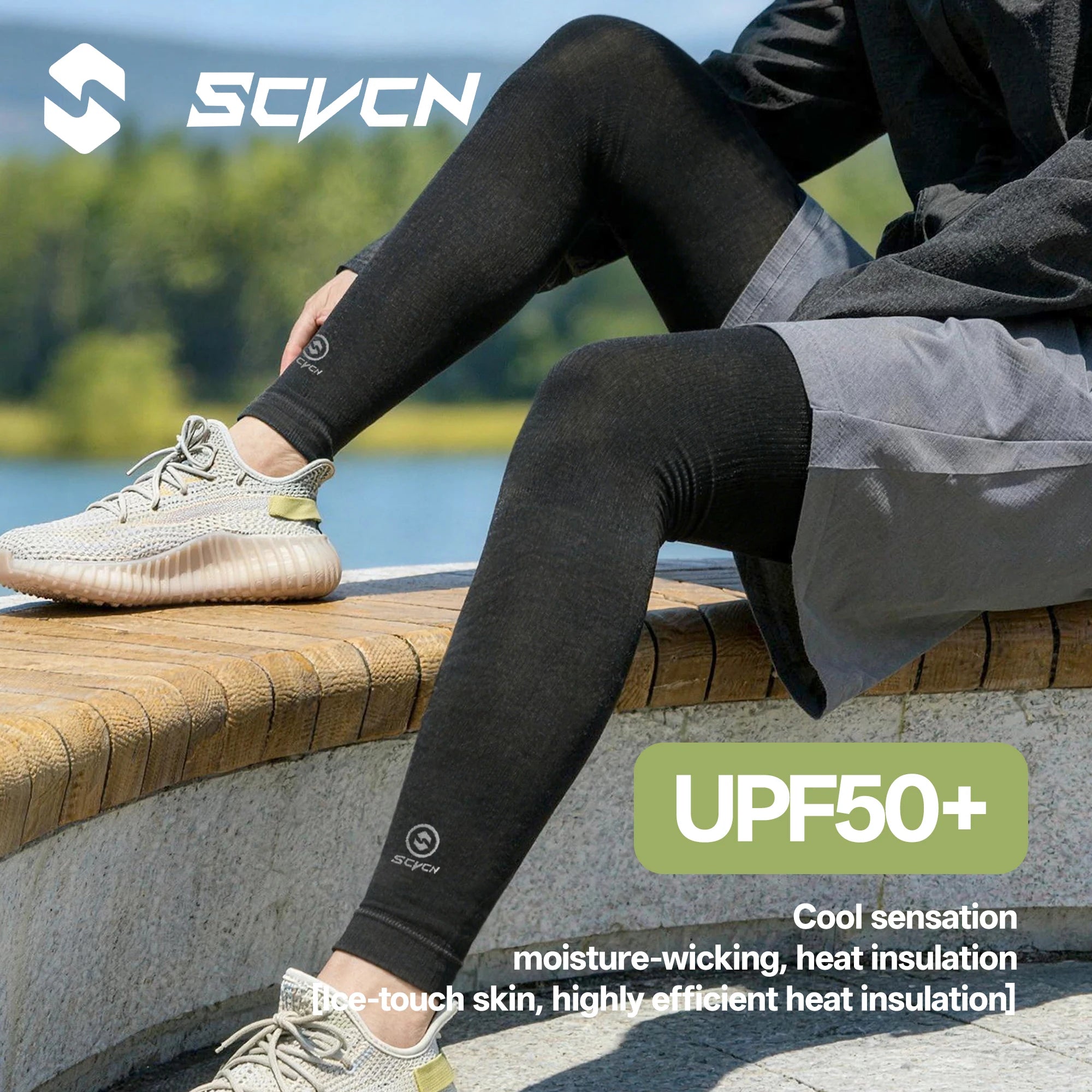 Bein- & Armstulpen für Running & Cycling – UV-Schutz, atmungsaktiv