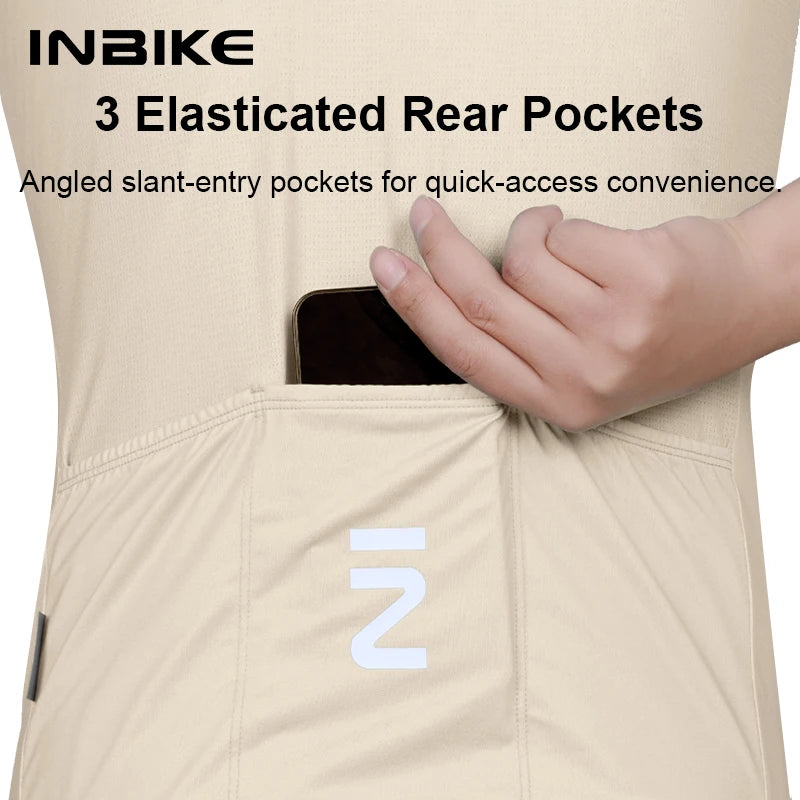 INBIKE Damen Radtrikot – Kurzarm, Feuchtigkeitsableitend, Quick-Dry, MTB & Rennrad (XS–XL EU)