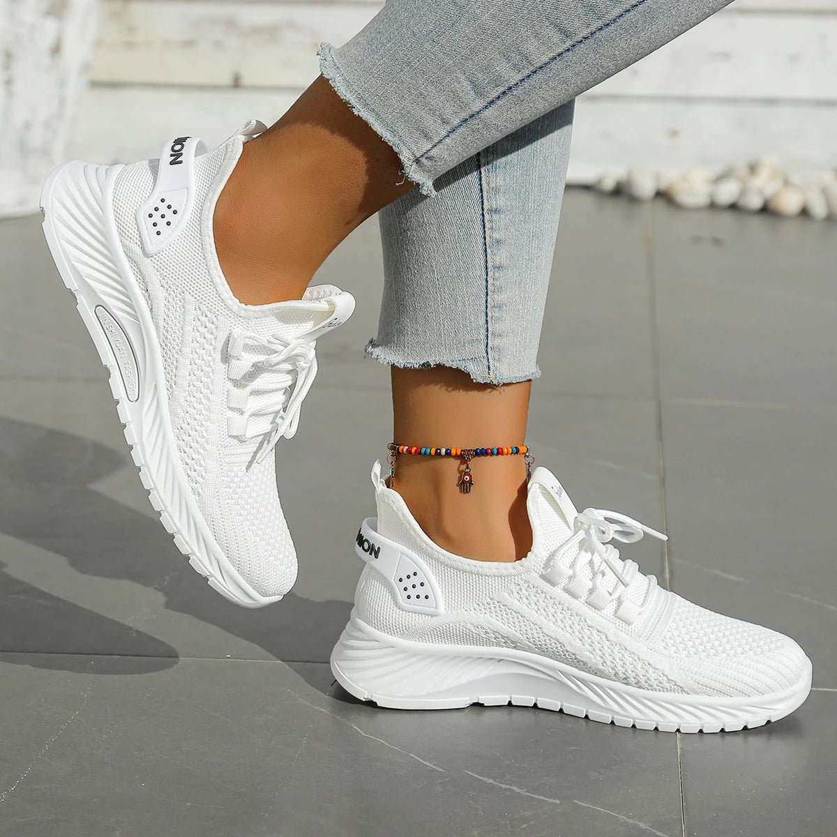 Damen Sneaker Flyknit – leicht, casual, trendy