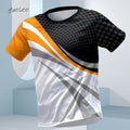 Herren Sport T-Shirt Kurzarm – 3D-Print, atmungsaktiv, schnelltrocknend | Laufen, Fitness & Alltag | S–5XL