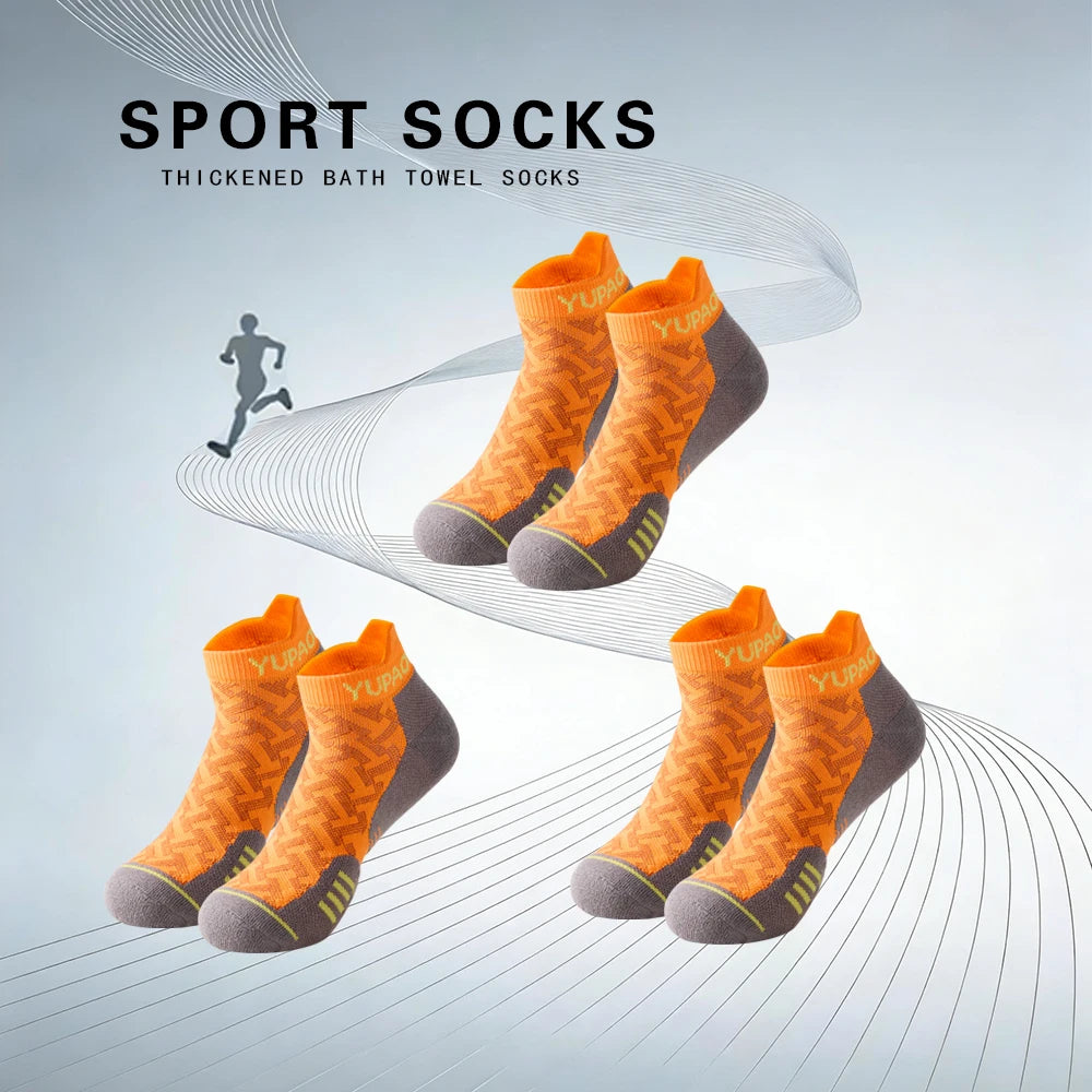 LaufWerk SportAnkle Men – Professionelle Frottee Laufsocken für Fitness & Running