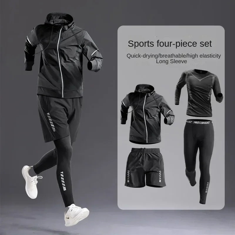 Herren Sportswear Set – Trainingsanzug für Running, Cycling & Fitness