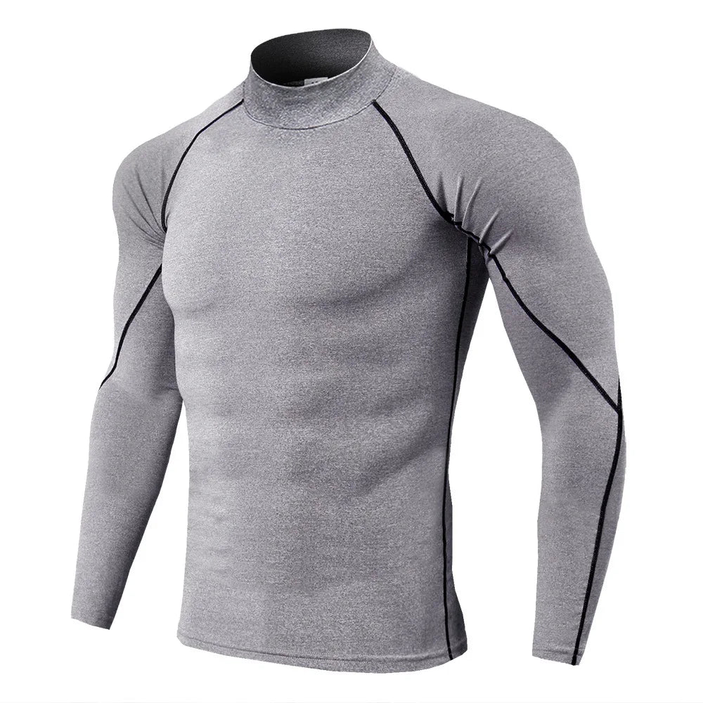 Herren Kompressionsshirt – Schnelltrocknend, atmungsaktiv & enganliegend