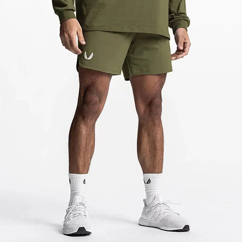 Herren Gym Shorts – Schnelltrocknend, Kompressions-Innenshort | Fitness, Laufen & Sport | M–XXXL