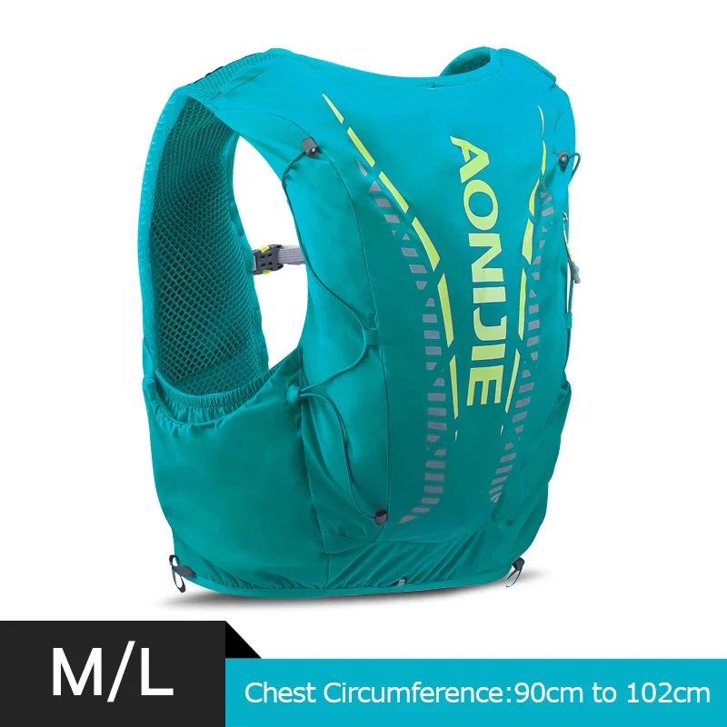 AONIJIE C962 Hydrationsweste 12L – Trailrunning, Wandern & Marathon | Softflask & Trinkblase | Unisex