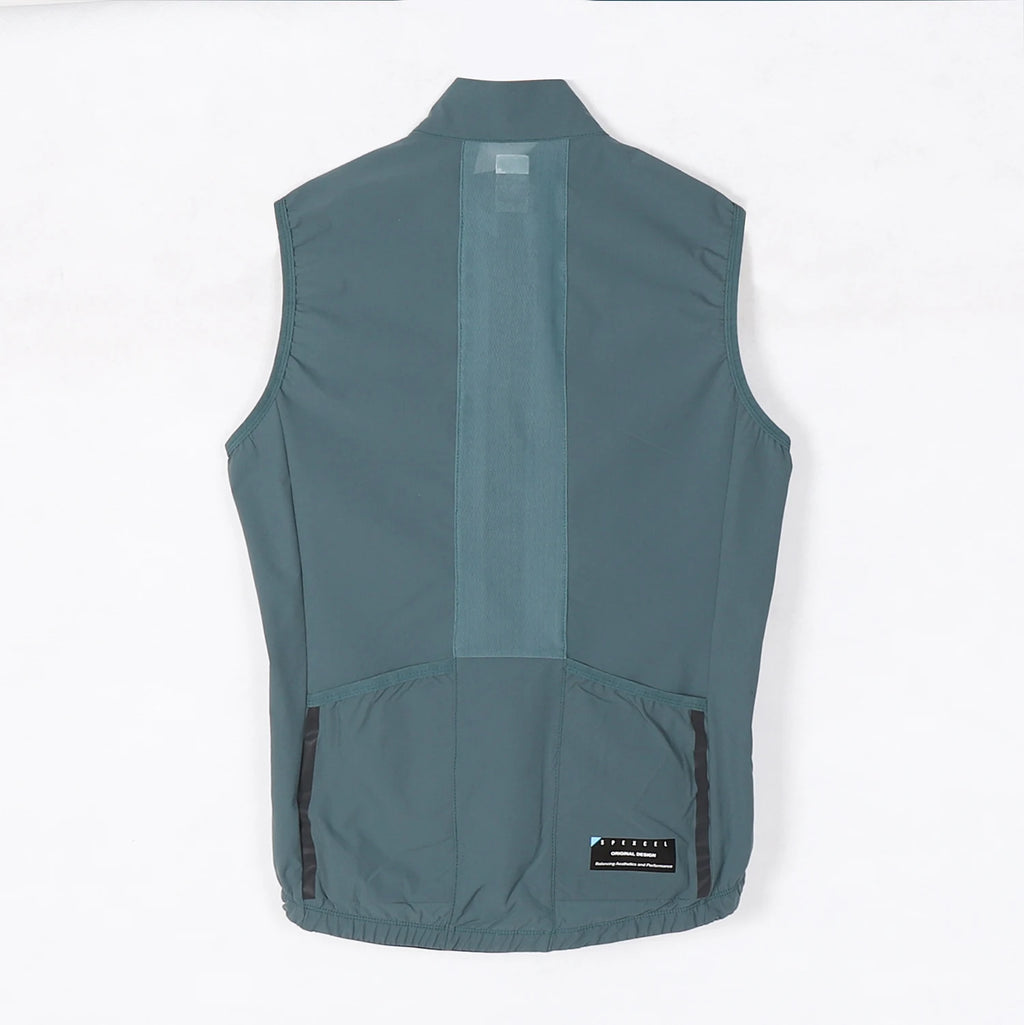 SPEXCEL Herren Radsport-Weste – Leicht, Windabweisend & Stretchbar | Ganzjahres-Windbreaker