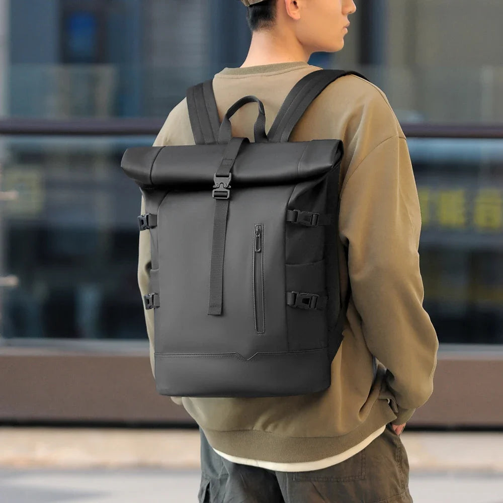 Roll-Top Outdoor Rucksack – wasserdicht, 20–35L, Unisex