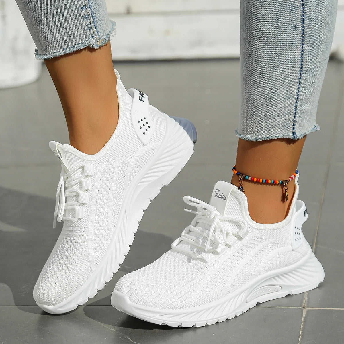 Damen Sneaker Flyknit – leicht, casual, trendy