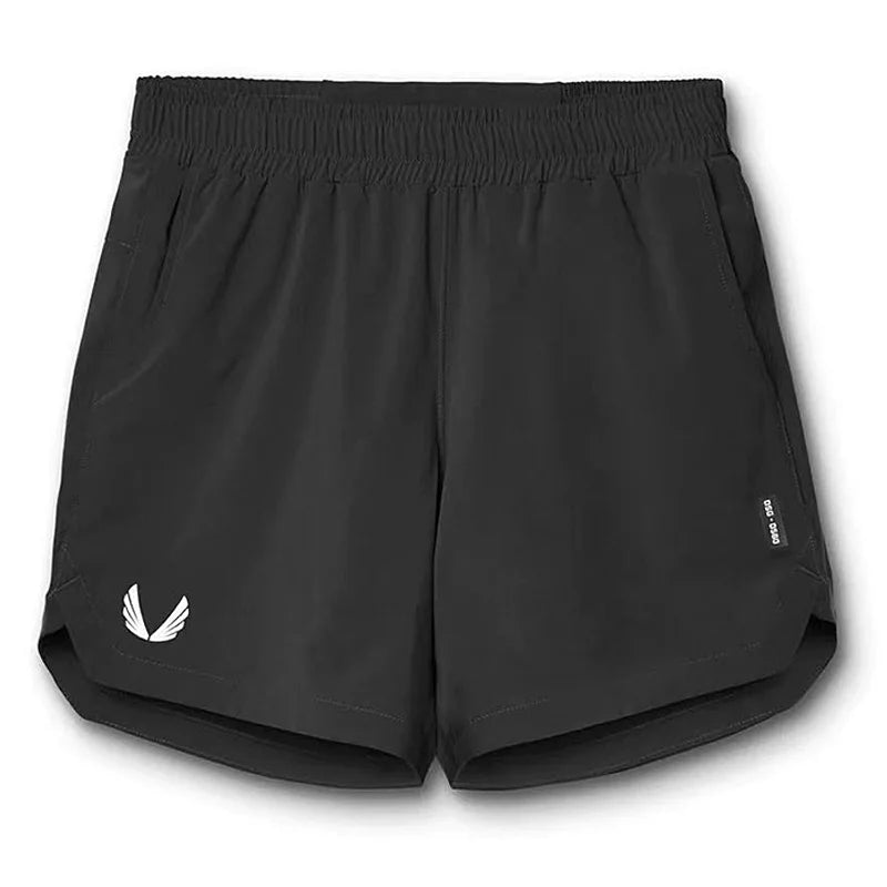 Herren Gym Shorts – Schnelltrocknend, Kompressions-Innenshort | Fitness, Laufen & Sport | M–XXXL