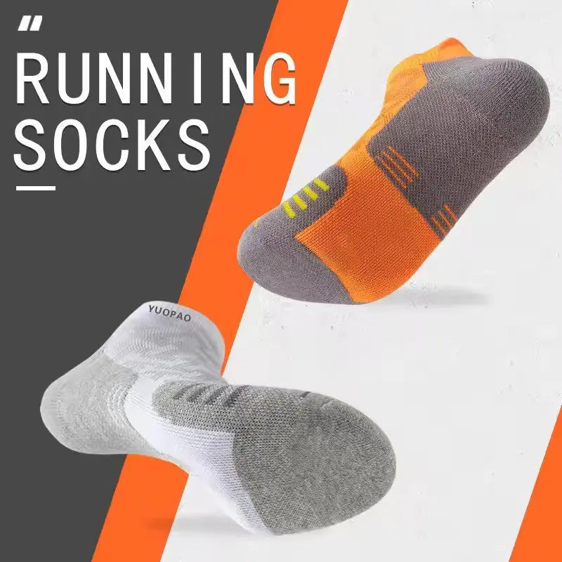 Marathon Laufsocken – Gepolstert, Knöchelhoch, schnelltrocknend | 1 oder 3 Paar | Unisex | EUR 38–44