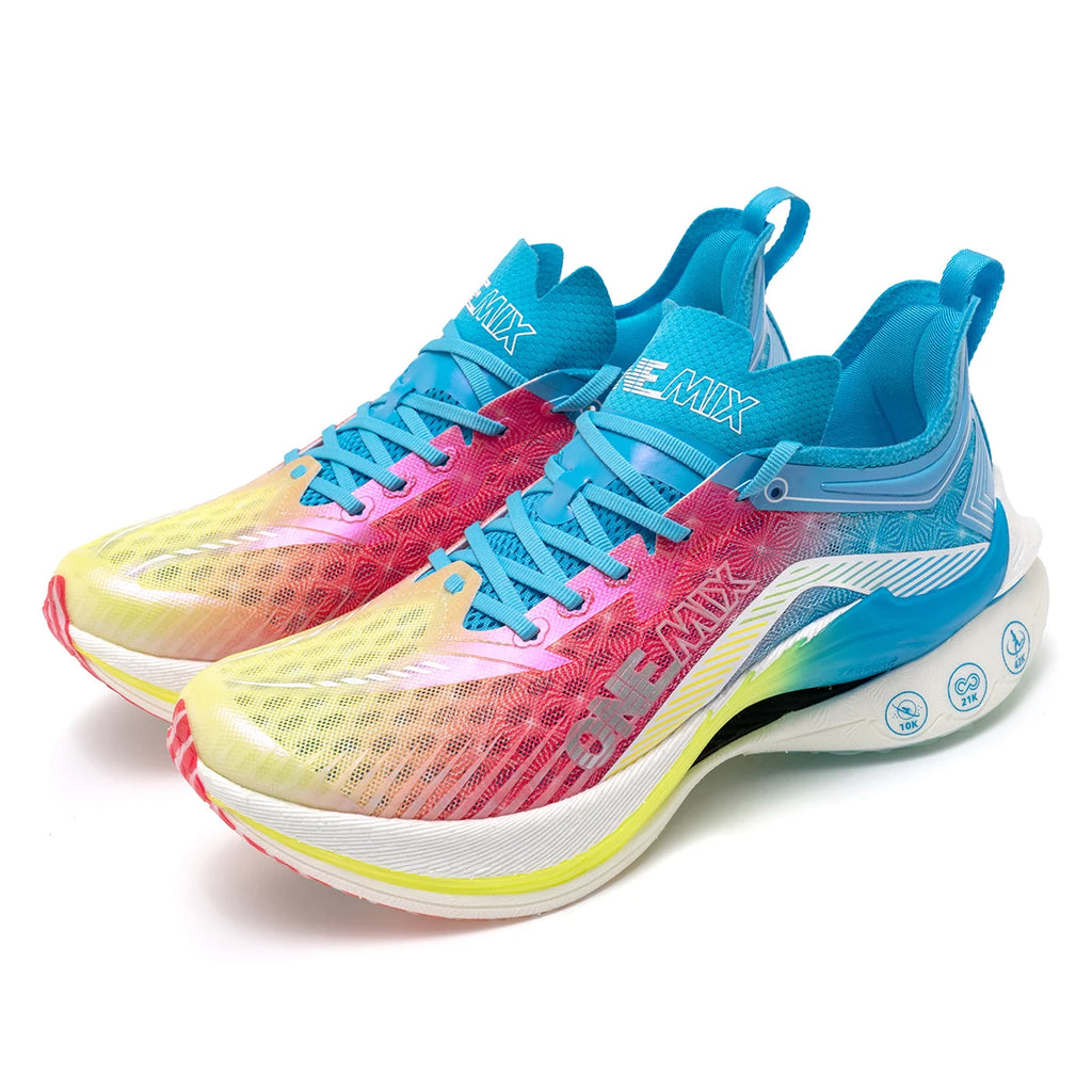 ONEMIX Trail Racing Laufschuhe – Carbonplatte, Dämpfung & Mesh für Marathon & Outdoor