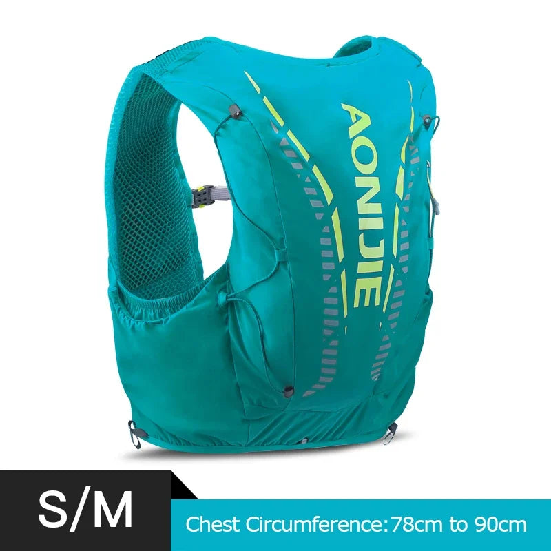 AONIJIE C962 Hydrationsweste 12L – Trailrunning, Wandern & Marathon | Softflask & Trinkblase | Unisex