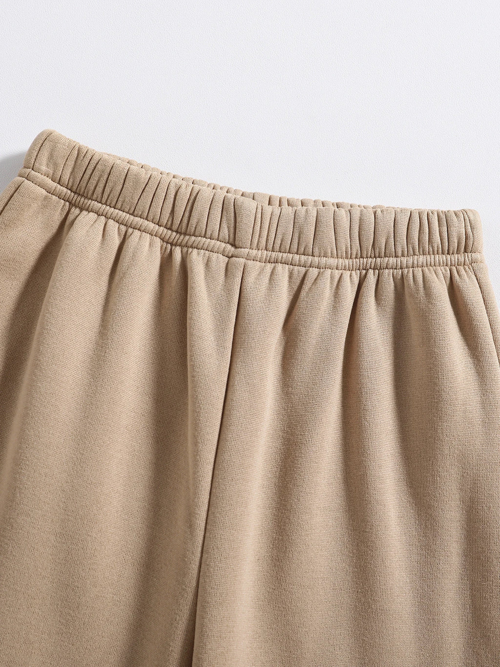 Mädchen 2-teiliges Set | Khaki, Rundhals, Langarm + Sporthose, Frühling/Herbst, 8–12 Jahre