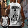 One Piece Luffy Tank Top – Sleeveless Sports Vest
