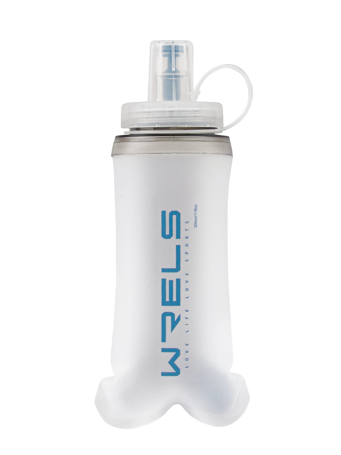 Faltbare Softflasche mit Weithalsmundstück – 300ml / 500ml für Running, Radfahren & Wandern