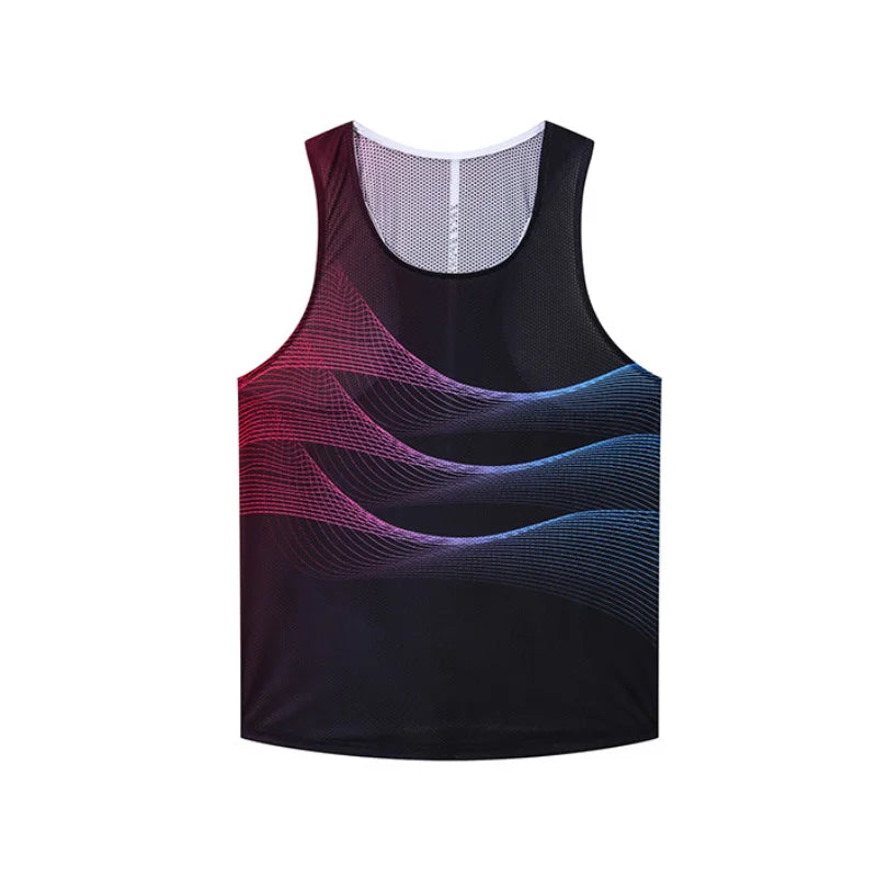 3D Print Marathon Tank Top – Unisex, Leicht & Atmungsaktiv