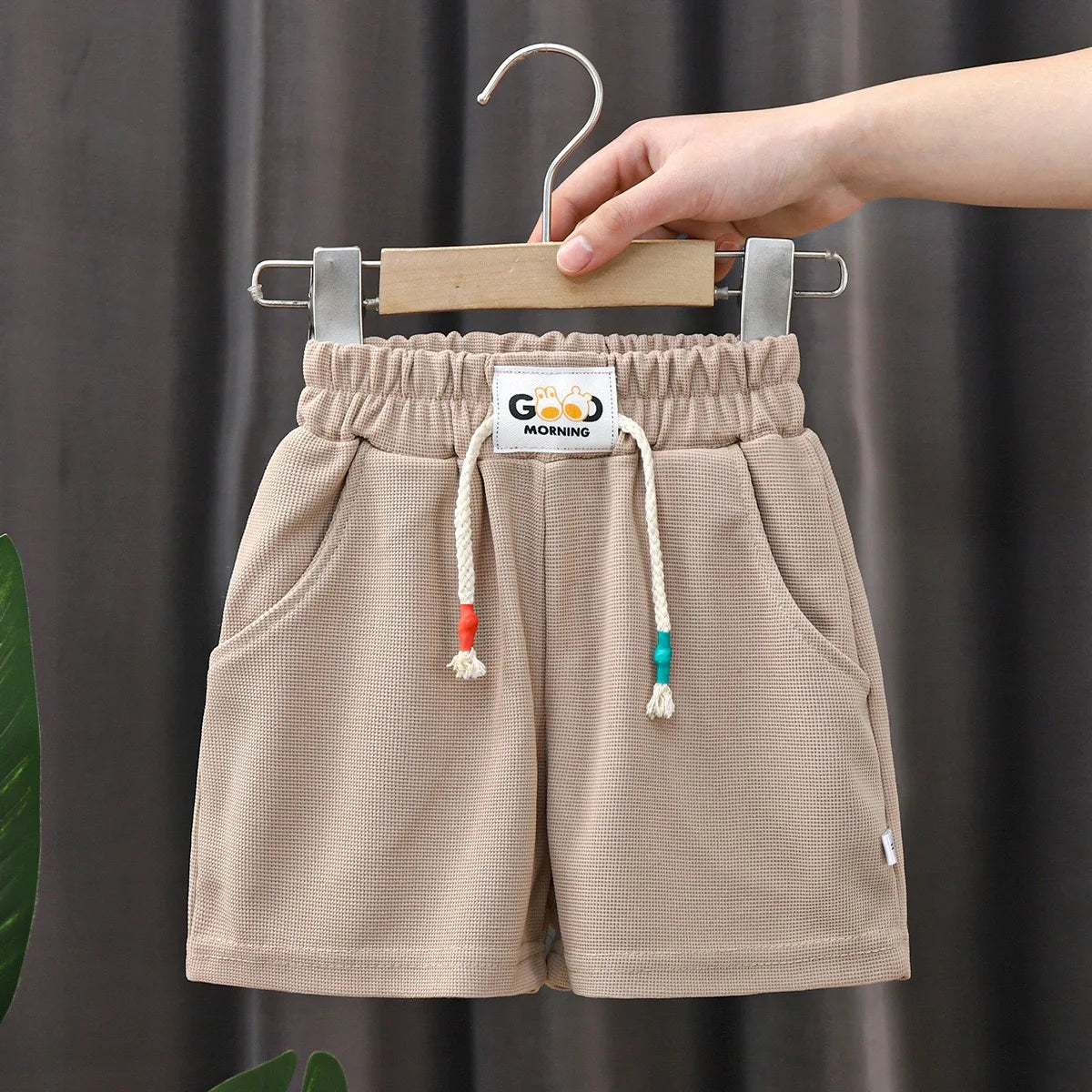 Kinder Sommer-Shorts – Einfarbig & Casual | Jungen & Mädchen
