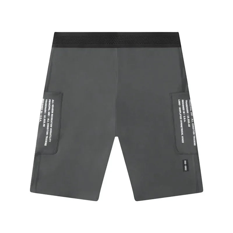 Herren Kompressionsshorts – Quick-Dry, Elastisch, Slim Fit, Basketball & Laufen, M–XXXL (3 Farben)