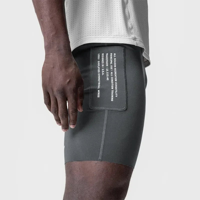 Herren Kompressionsshorts – Quick-Dry, Elastisch, Slim Fit, Basketball & Laufen, M–XXXL (3 Farben)