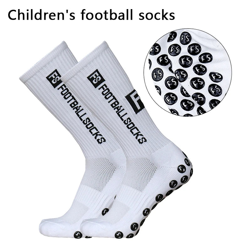 5er-Pack Kinder & Jugendliche Fußballsocken – Atmungsaktiv, Rutschfest, Gr. 34–39