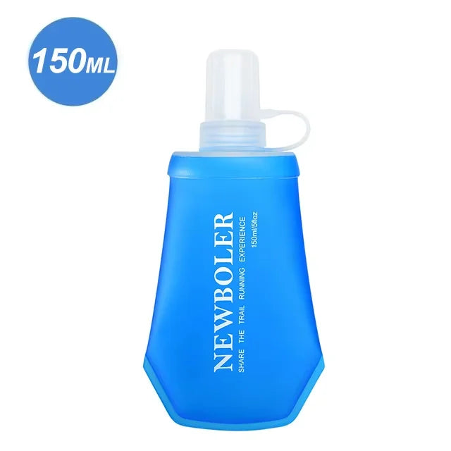 Faltbare Trinkflasche TPU – 150ml / 250ml / 500ml für Running & Outdoor