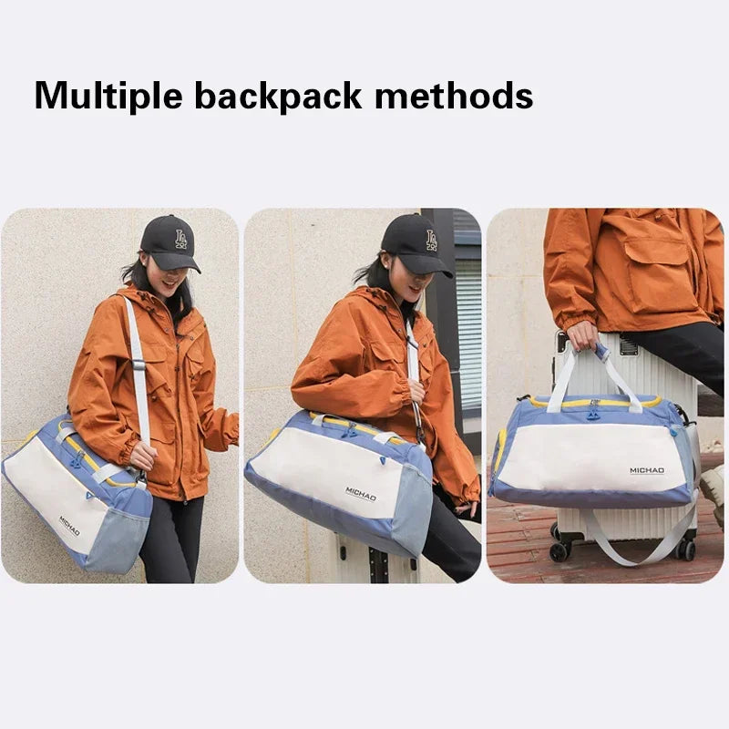 Sporttasche mit Nass-Trocken-Fach – Wasserdichte Gym Bag mit Schuhfach für Damen & Herren