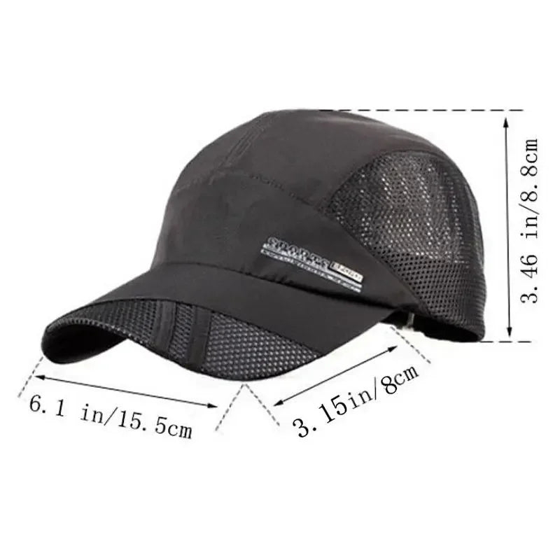 LaufWerk TrailCap – Atmungsaktive Mesh Cap für Running, Hiking & Alltag