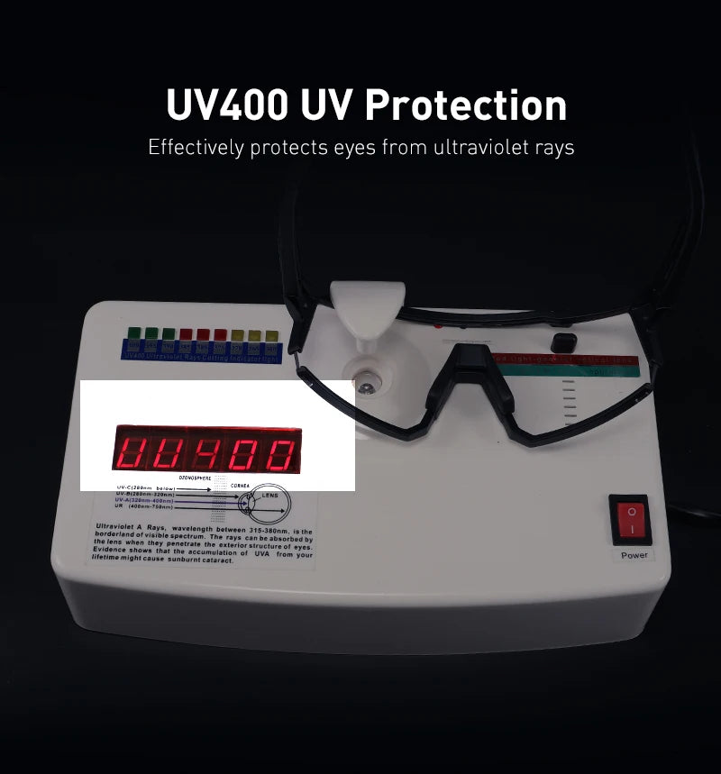 Fahrradbrille mit 4 Wechselgläsern – Polarisiert, UV400, Unisex, MTB & Rennrad, Laufen, Angeln, Autofahren (20 Farbsets)