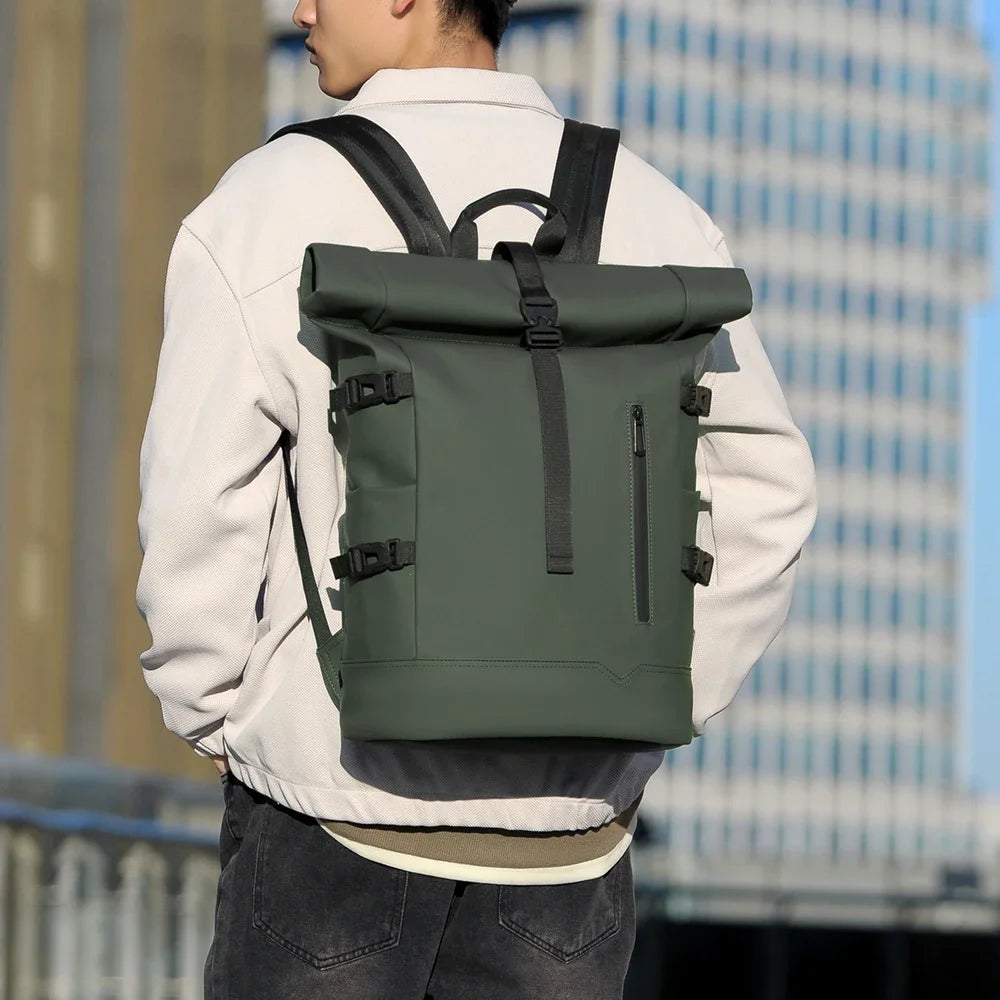 Roll-Top Outdoor Rucksack – wasserdicht, 20–35L, Unisex