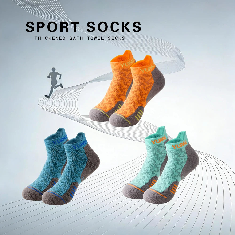 LaufWerk SportAnkle Men – Professionelle Frottee Laufsocken für Fitness & Running