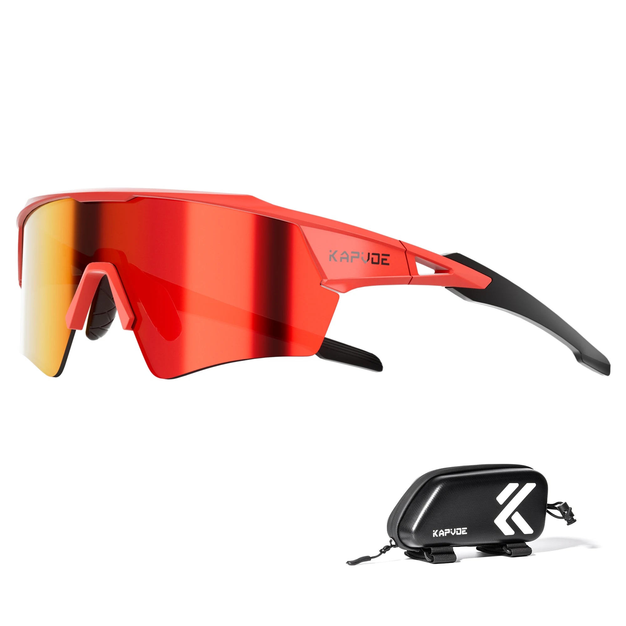 Kapvoe Photochromic Cycling Sunglasses for Men & Women – UV400 MTB Road Bike Eyewear, CE Certified