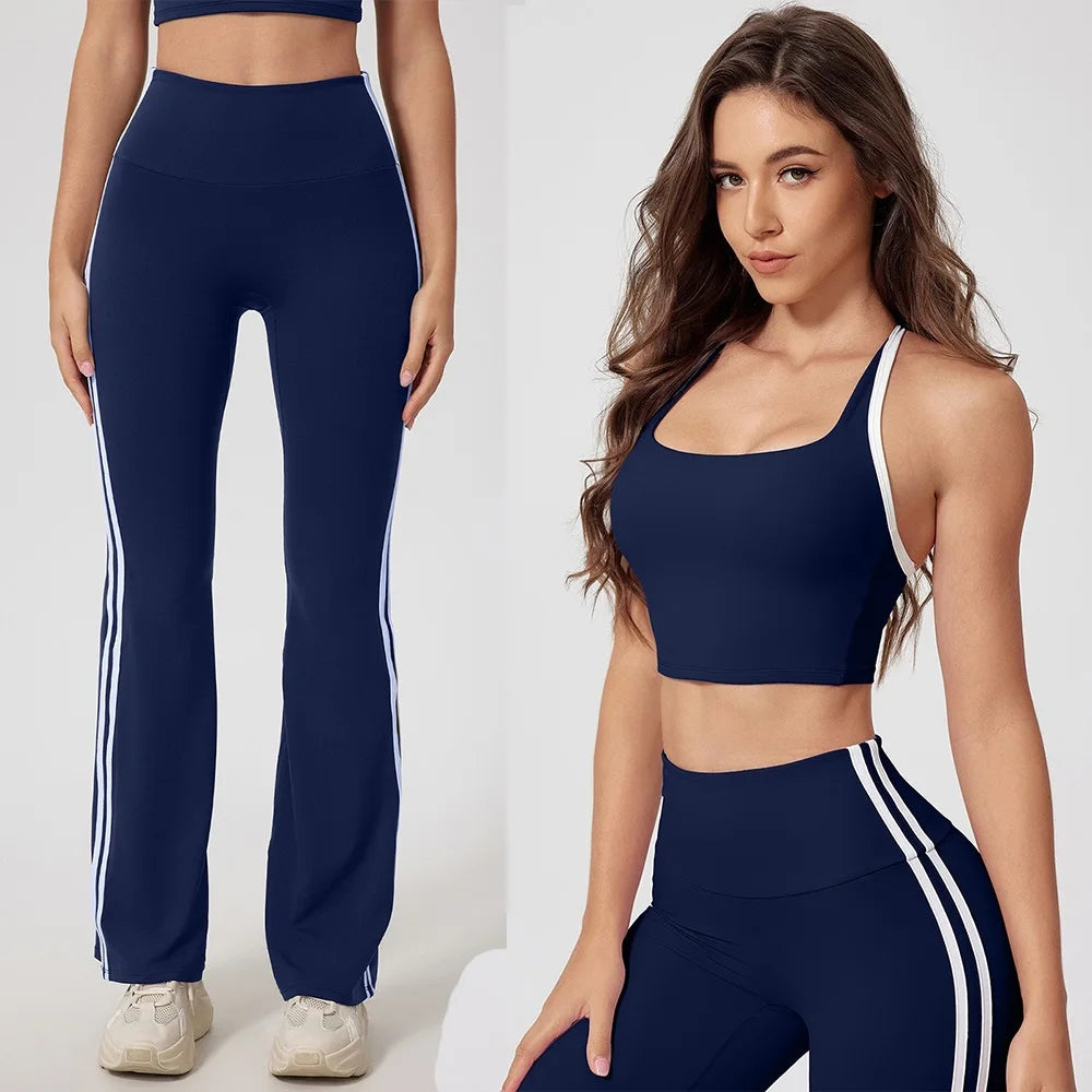 Cloud Hide Damen Yoga-Set – Sport-BH & High-Waist-Leggings | Gym, Pilates & Laufen | S–XL