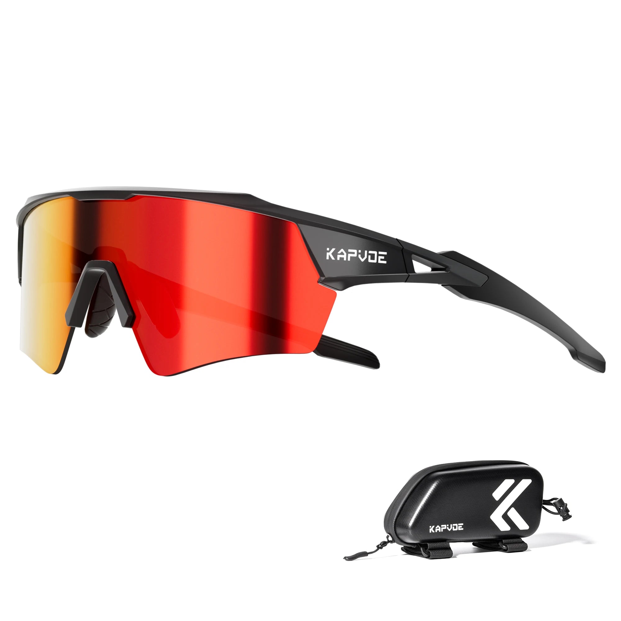 Kapvoe Photochromic Cycling Sunglasses for Men & Women – UV400 MTB Road Bike Eyewear, CE Certified
