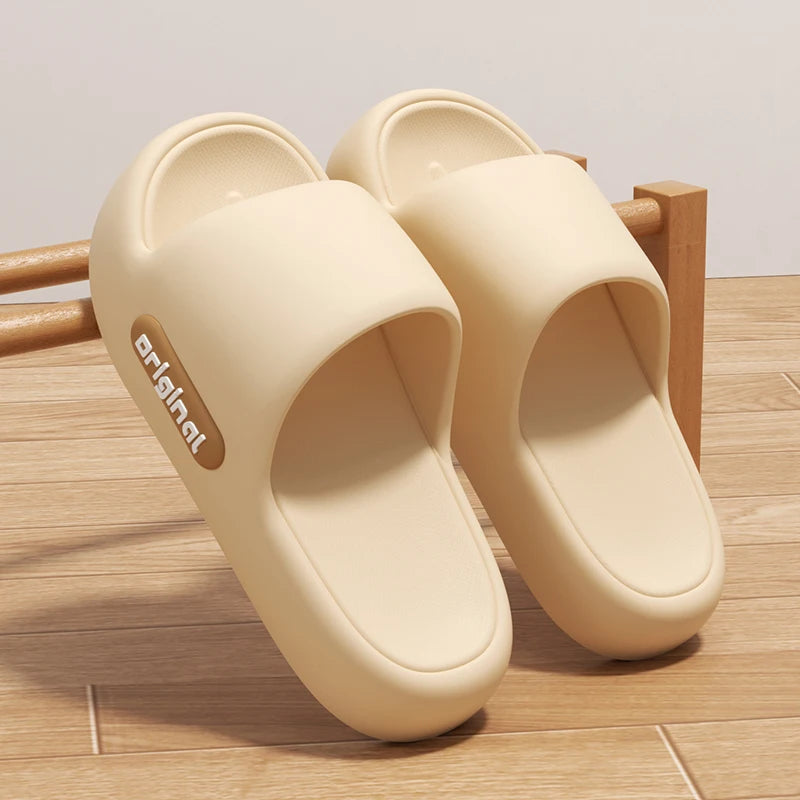 Damen Cloud-Slides – Leicht, Weich & Rutschfest | EVA-Plattformsohle | Strand & Sommer