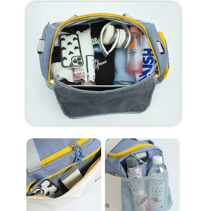 Sporttasche mit Nass-Trocken-Fach – Wasserdichte Gym Bag mit Schuhfach für Damen & Herren