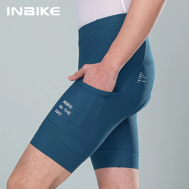 Herren Radsport-Shorts | Gepolstert, eng anliegend mit Seitentasche – MTB & Rennrad