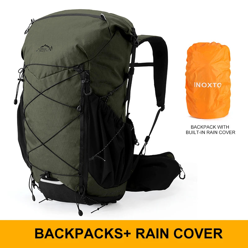 45L Trekkingrucksack mit Regencover – mit oder ohne 3L Wasserbehälter