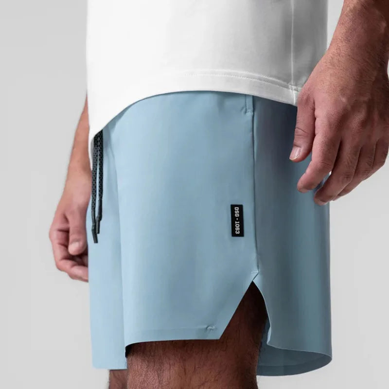 Herren Sport-Shorts – Schnelltrocknend, Reißverschlusstaschen, Gym & Basketball
