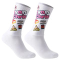 Anti-Rutsch Silikon Aero Radsocken – Whiteline
