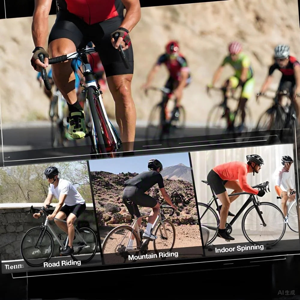Herren Radshorts mit 3D-Pad – 3 Taschen, Schnelltrocknend, Rennrad & MTB