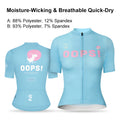 INBIKE Damen Radtrikot – Kurzarm, Feuchtigkeitsableitend, Quick-Dry, MTB & Rennrad (XS–XL EU)