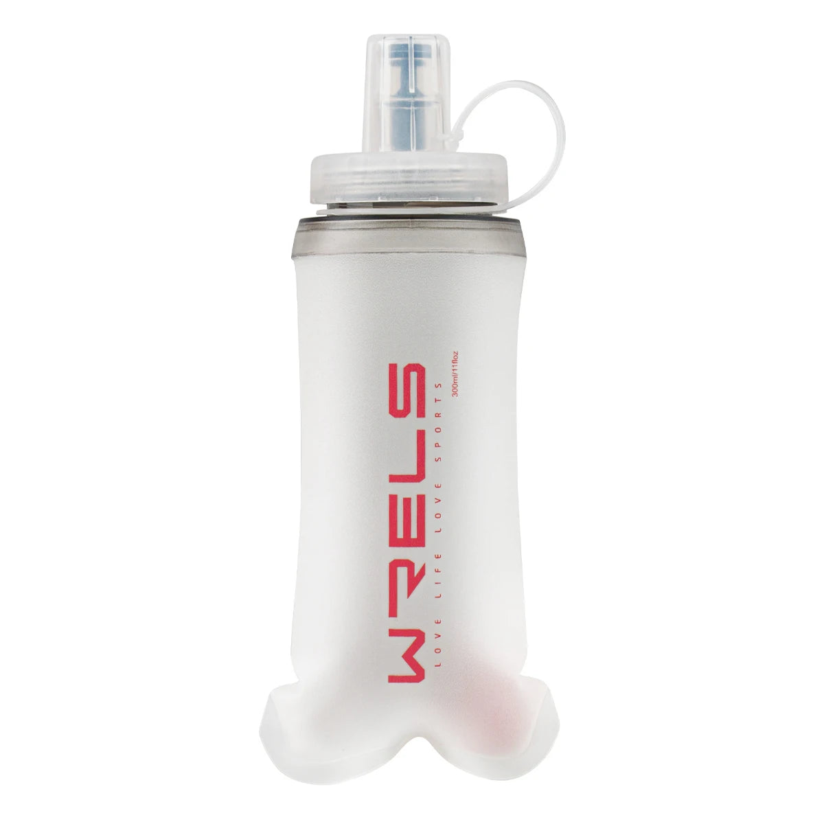 Faltbare Softflasche mit Weithalsmundstück – 300ml / 500ml für Running, Radfahren & Wandern