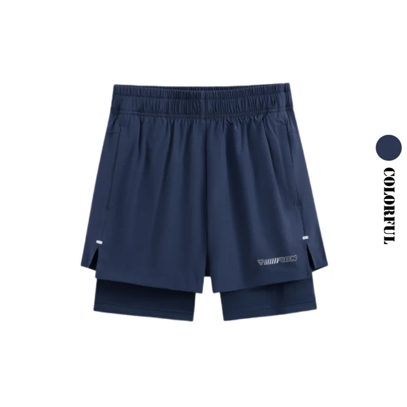 LaufWerk FemRun Shorts – 2-in-1 High Waist Laufshorts mit Tasche | Damen