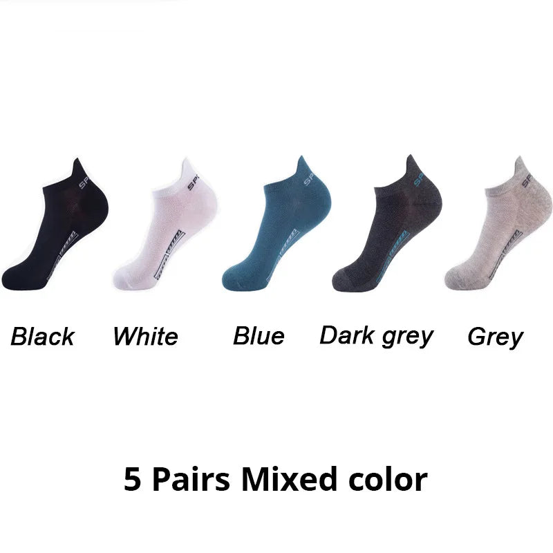 Herren Sport-Socken – Dünn, atmungsaktiv, im Set (5/10/20 Paar)